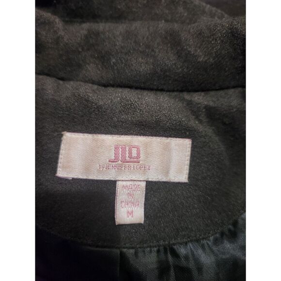 JLO by Jennifer Lopez Olive Green Military Style Coat – Size M - Picture 4 of 4